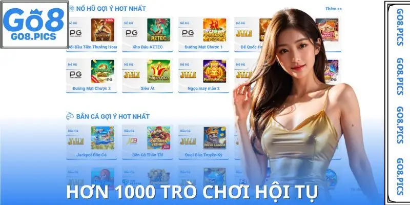 Hàng loạt tựa game được GO8 liên tục cập nhật mới