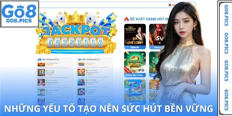 Điểm mạnh tạo nên sức hút đặc biệt của GO8