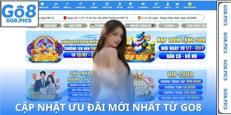 Danh sách khuyến mãi GO8 đang triển khai trong năm