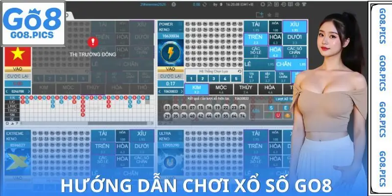 Từng bước để chơi và cược số tại nhà cái GO8